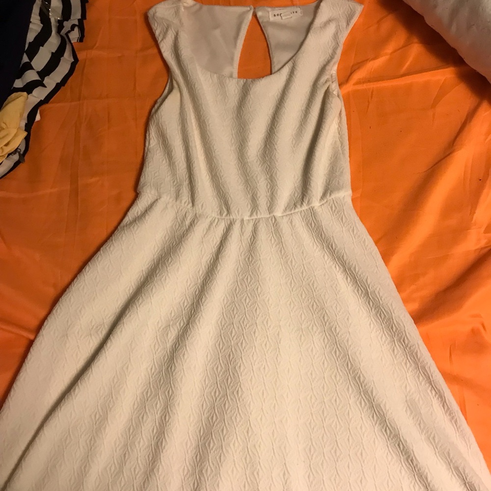 White summer dress